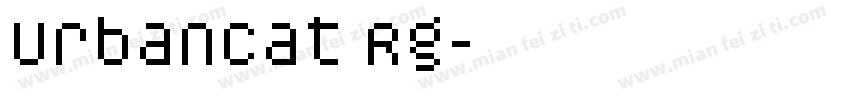 Urbancat Rg字体转换
